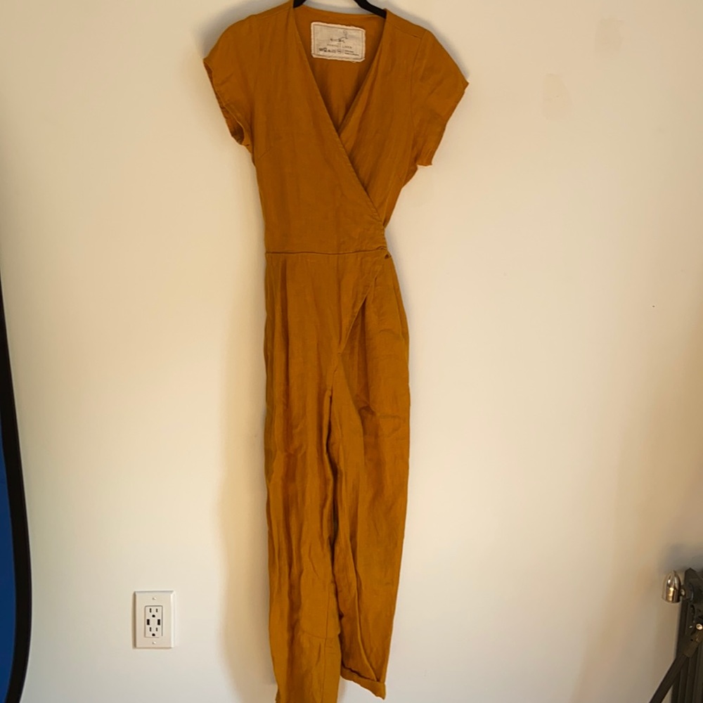 Not Perfect Linen Jumpsuit (with pockets!!!)